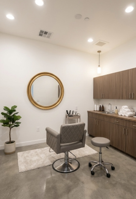 beauty salon room